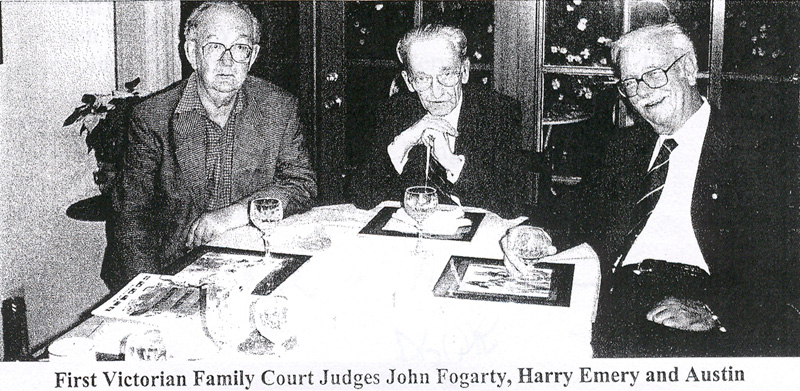 Austin Asche & First Victorian Family Court Judges